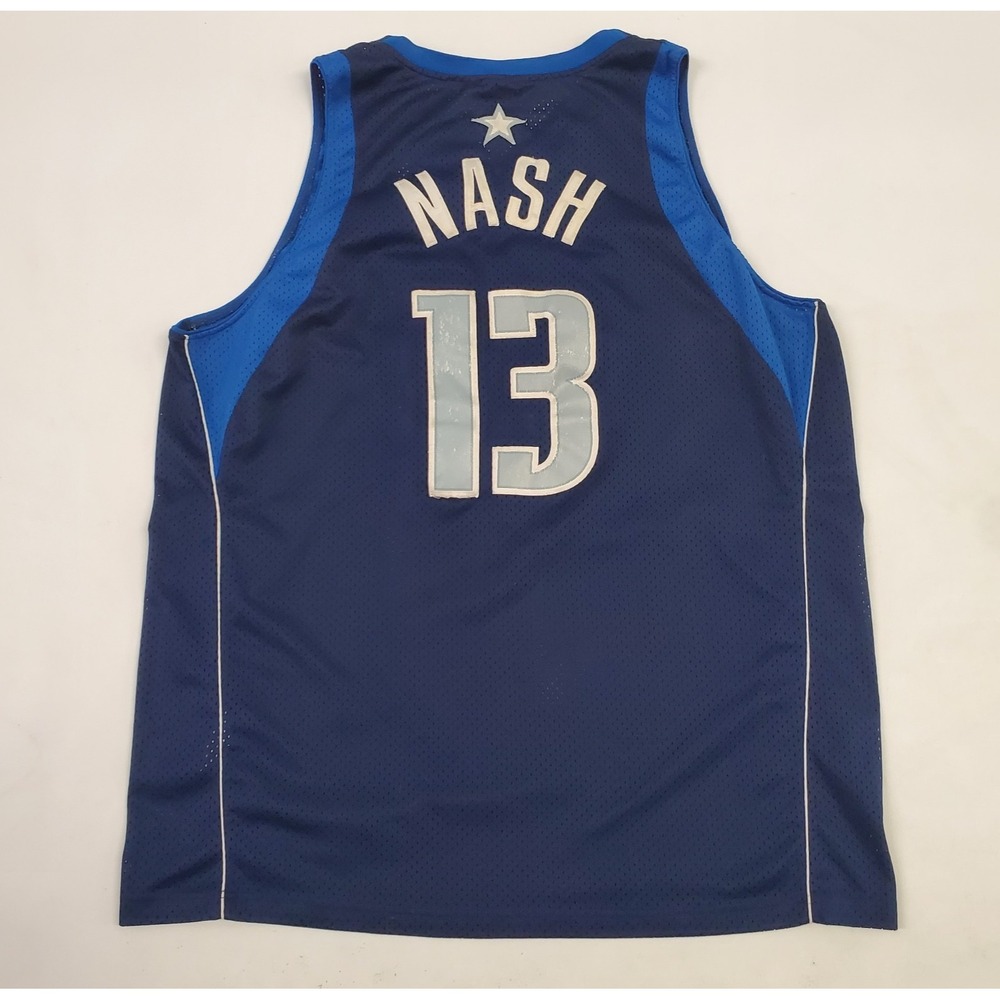 Nike Men's Dallas Mavericks Steve Nash #13 Jersey Navy Blue size 3XL +2 NBA